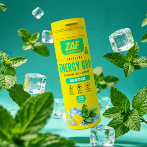 ZAF - Caffeine Energy Gum - 60mg - Menthol - 15 Pieces/ Pack