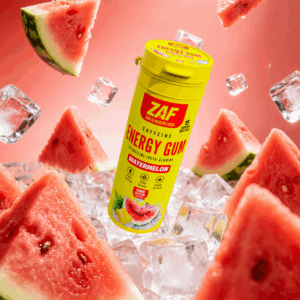 ZAF - Caffeine Energy Gum - 60mg - Watermelon - 15 Pieces/ Pack